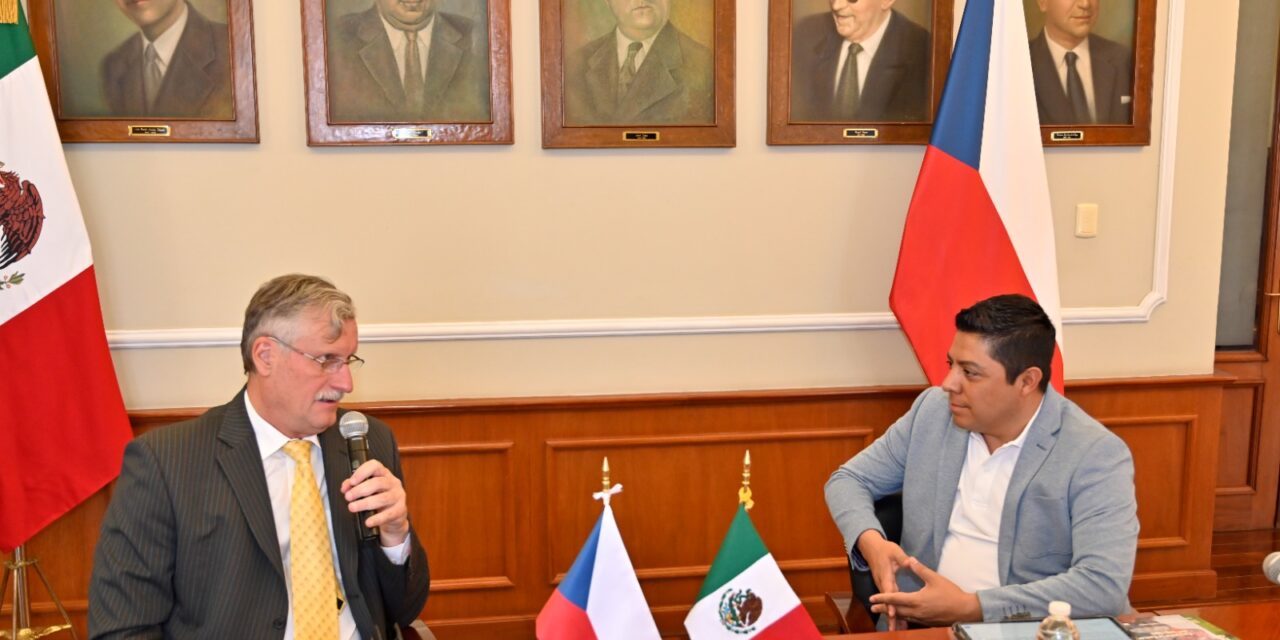 REPÚBLICA CHECA, CON INTERÉS EN COOPERAR CON SLP: EMBAJADOR