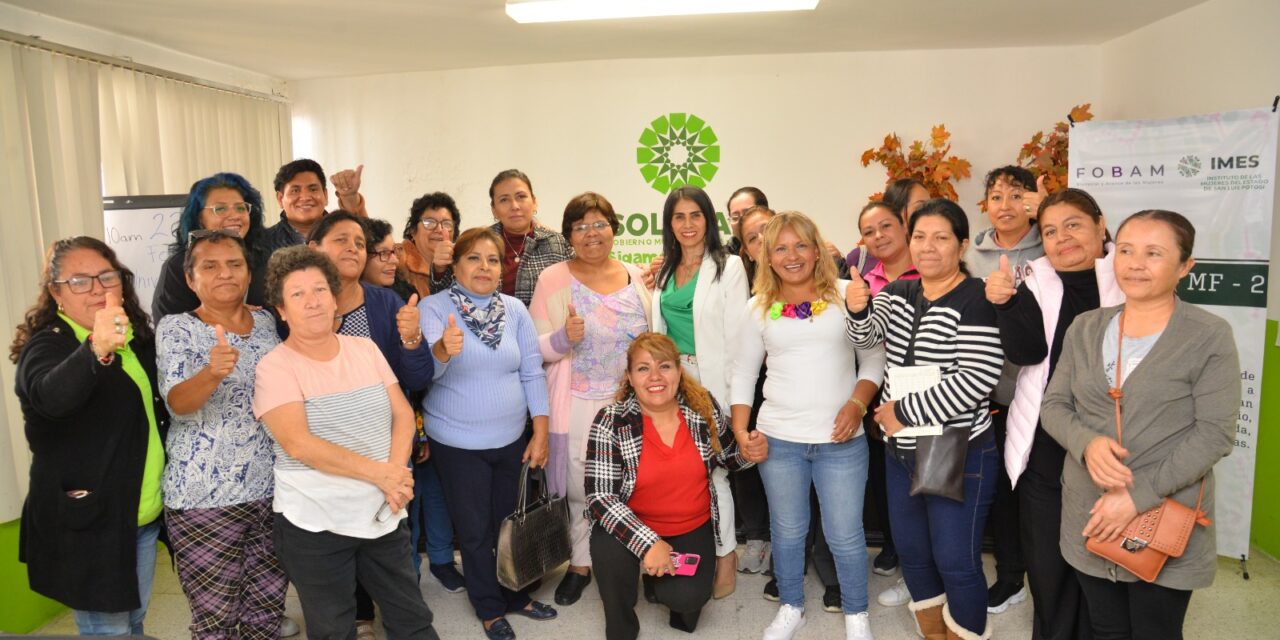EN SOLEDAD, INTEGRANTES DE LA RED DE APOYO “AMOR” RECIBEN CAPACITACIÓN EN DERECHOS HUMANOS