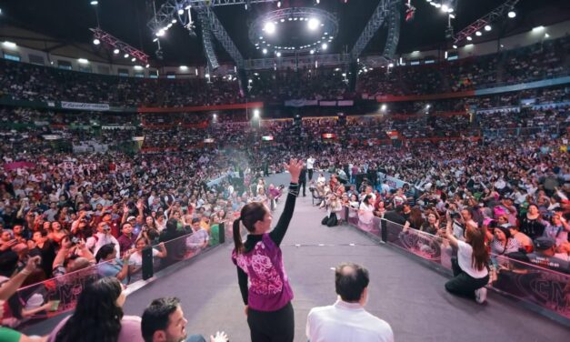 “QUE VIVA LA UNIDAD DE NUESTRO MOVIMIENTO EN LA CIUDAD DE MÉXICO”: CLAUDIA SHEINBAUM CIERRA FILAS CON LA MILITANCIA DE MORENA DESDE EL CORAZÓN DE LA CAPITAL DEL PAÍS