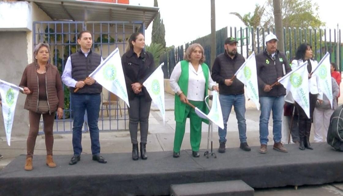 EN EL POLVORÍN, LEONOR NOYOLA INICIA PROGRAMA “SEMANA VERDE» EN TU COLONIA