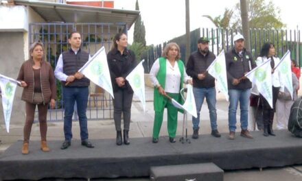 EN EL POLVORÍN, LEONOR NOYOLA INICIA PROGRAMA “SEMANA VERDE» EN TU COLONIA