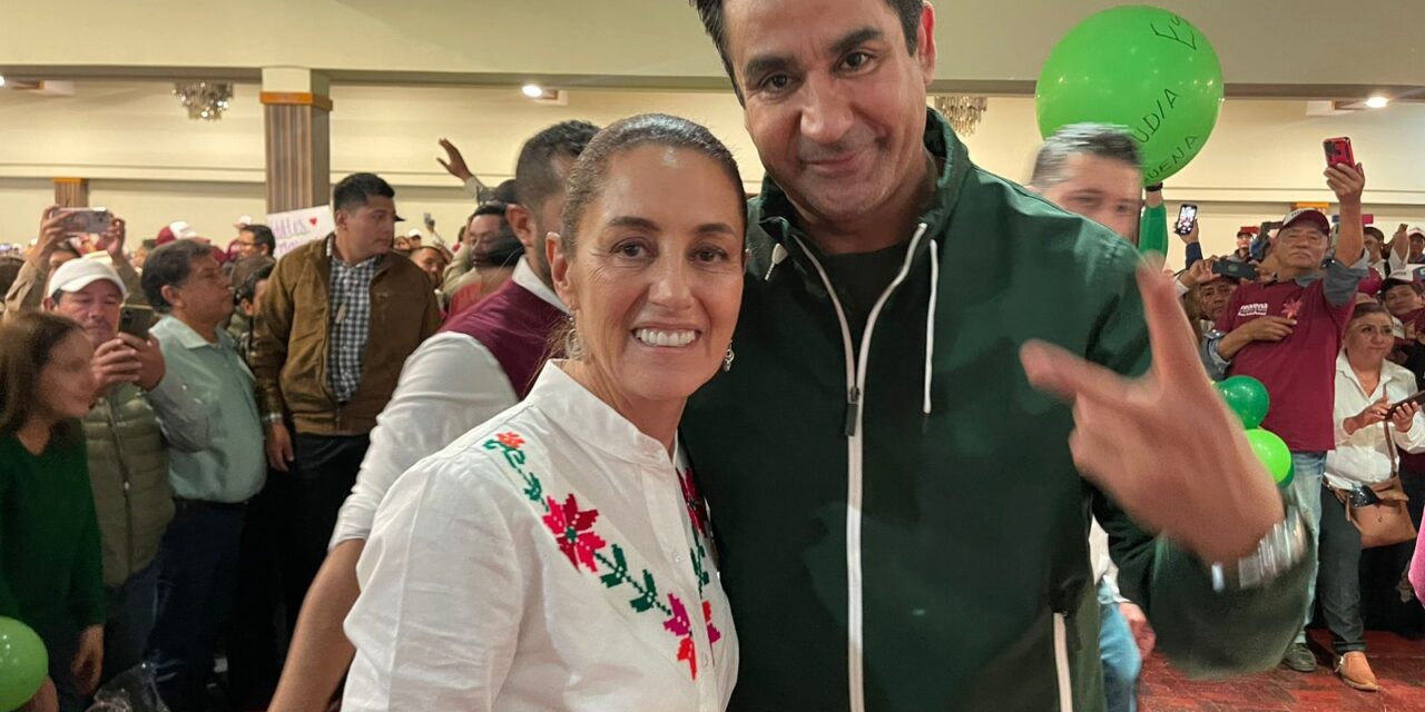 PARTIDO VERDE LISTO PARA ENCABEZAR GRAN ALIANZA CON CLAUDIA SHEINBAUM EN SLP