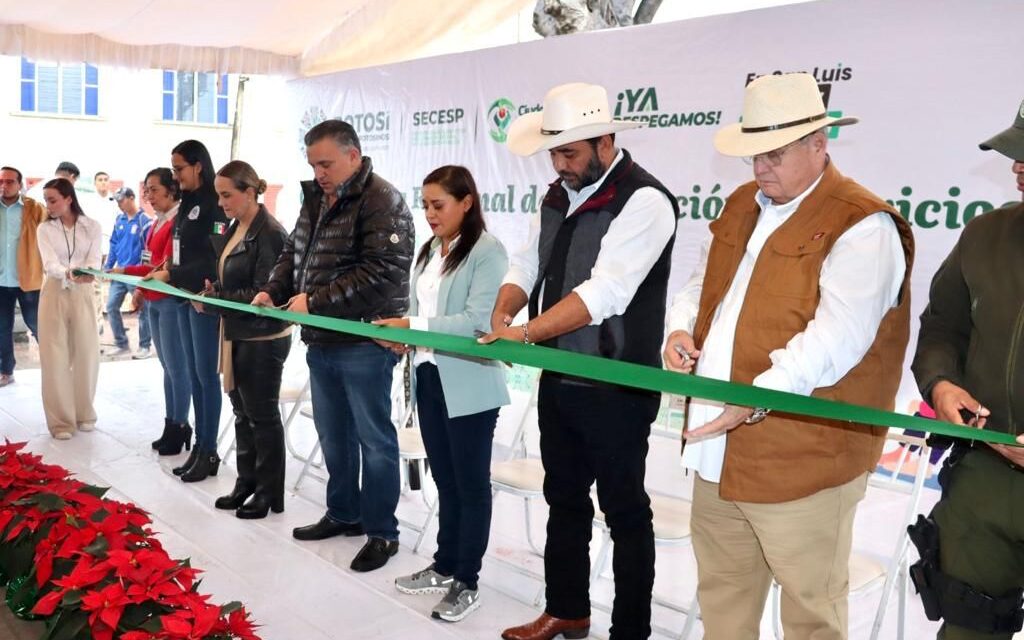SERVICIOS ESTATALES LLEGAN A MÁS DE 3 MIL HABITANTES DE LA HUASTECA