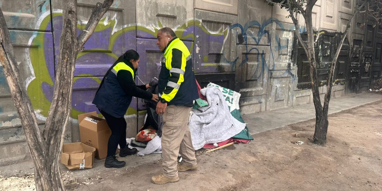GOBIERNO BRINDA APOYO A PERSONAS EN SITUACIÓN DE CALLE POR FRÍO