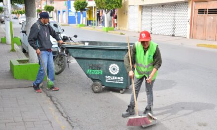 ASEO PÚBLICO DE SOLEDAD GARANTIZA ACCIONES DE LIMPIEZA Y RECOLECCIÓN DE DESECHOS, EN FIN DE AÑO