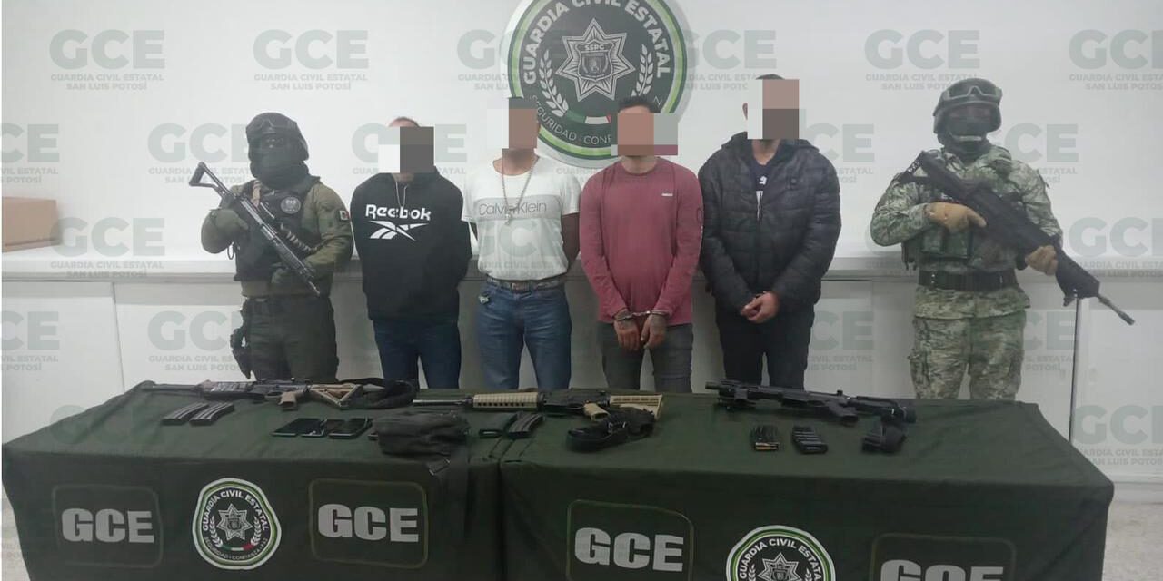 GUARDIA CIVIL ESTATAL Y EJÉRCITO MEXICANO DETIENEN A PRESUNTOS INTEGRANTES DE LA DELINCUENCIA ORGANIZADA