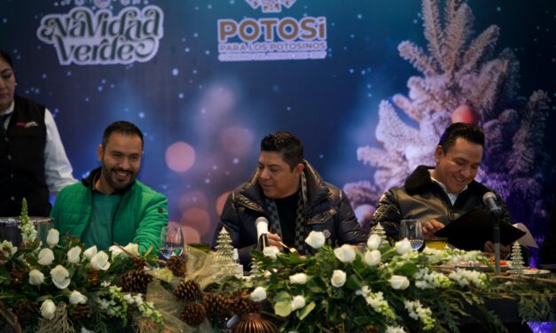 RICARDO GALLARDO Y ALCALDES VAN POR MÁS PROYECTOS CONJUNTOS EN 2024