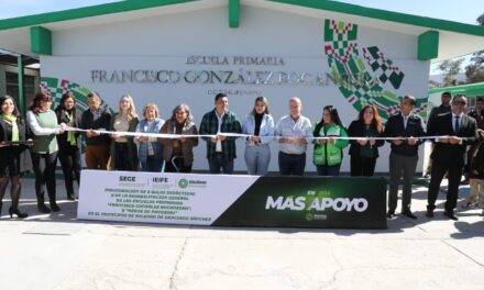 RICARDO GALLARDO LLEVA MÁS INFRAESTRUCTURA EDUCATIVA A SOLEDAD