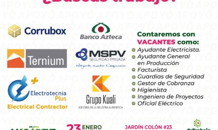 GOBIERNO REALIZARÁ JORNADA DE EMPLEO EN APOYO A POTOSINAS