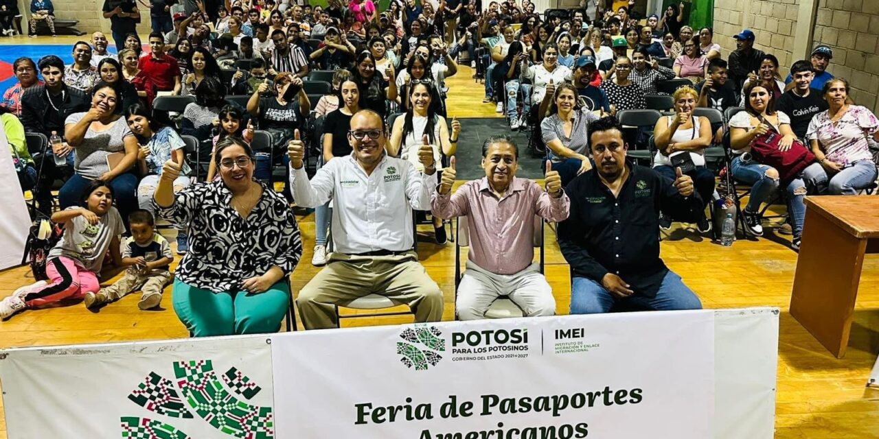 CON APOYO ESTATAL SE CONSOLIDA FERIA DE PASAPORTES AMERICANOS