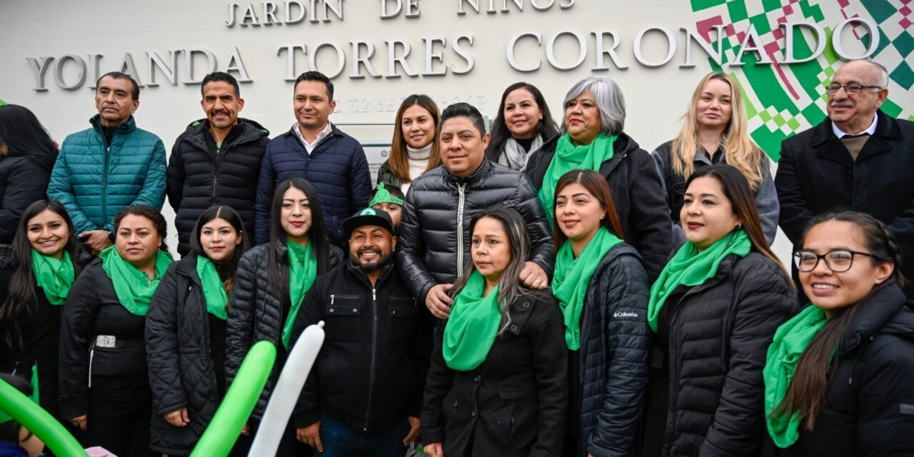 SECTOR EDUCATIVO RECONOCE APOYO DE RICARDO GALLARDO A PLANTELES DEL SEER 