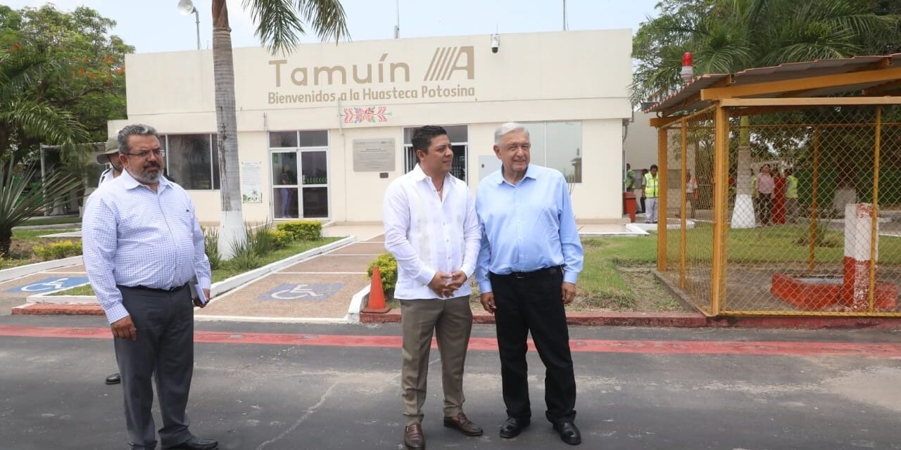 ENTREGARÁ AMLO MODERNIZACIÓN DE LA VALLES-TAMAZUNCHALE ESTE 2024