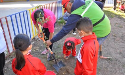 ECOLOGÍA MUNICIPAL DE SOLEDAD REINICIA ACCIONES DE REFORESTACIÓN EN ESCUELAS