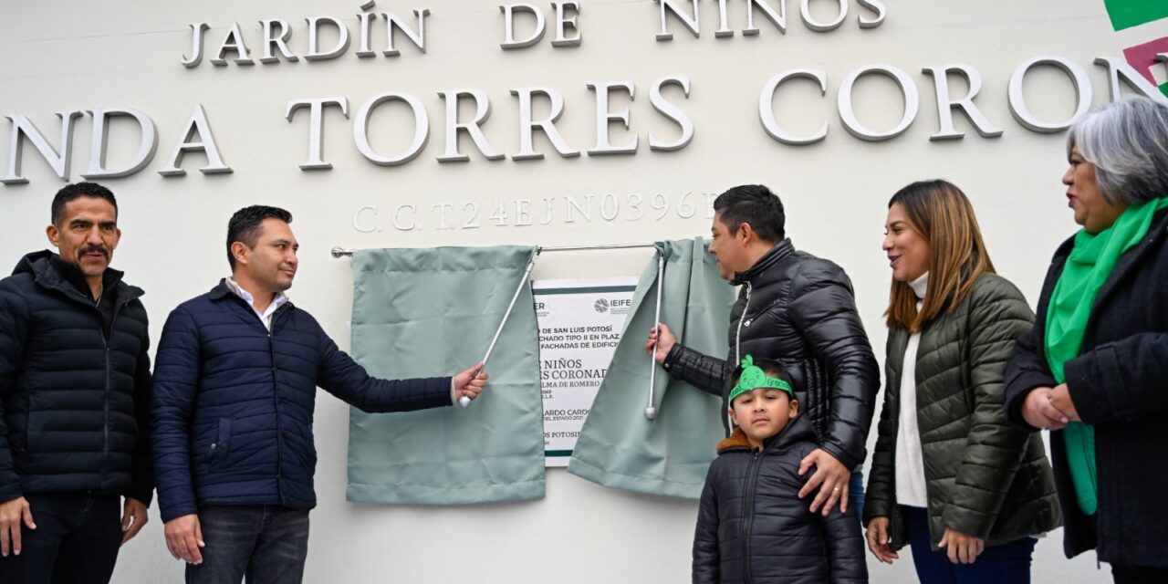 RICARDO GALLARDO LLEVA MÁS APOYO EN EDUCACIÓN A MATEHUALA