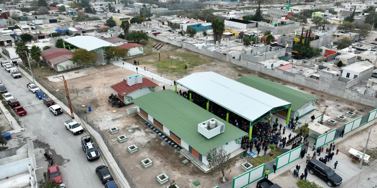 CON OBRAS EN ESCUELAS, RICARDO GALLARDO MEJORA CALIDAD DE VIDA