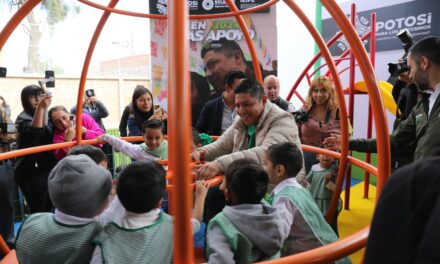RICARDO GALLARDO LLEVA MÁS APOYO EN OBRAS A SOLEDAD POR 15 MDP