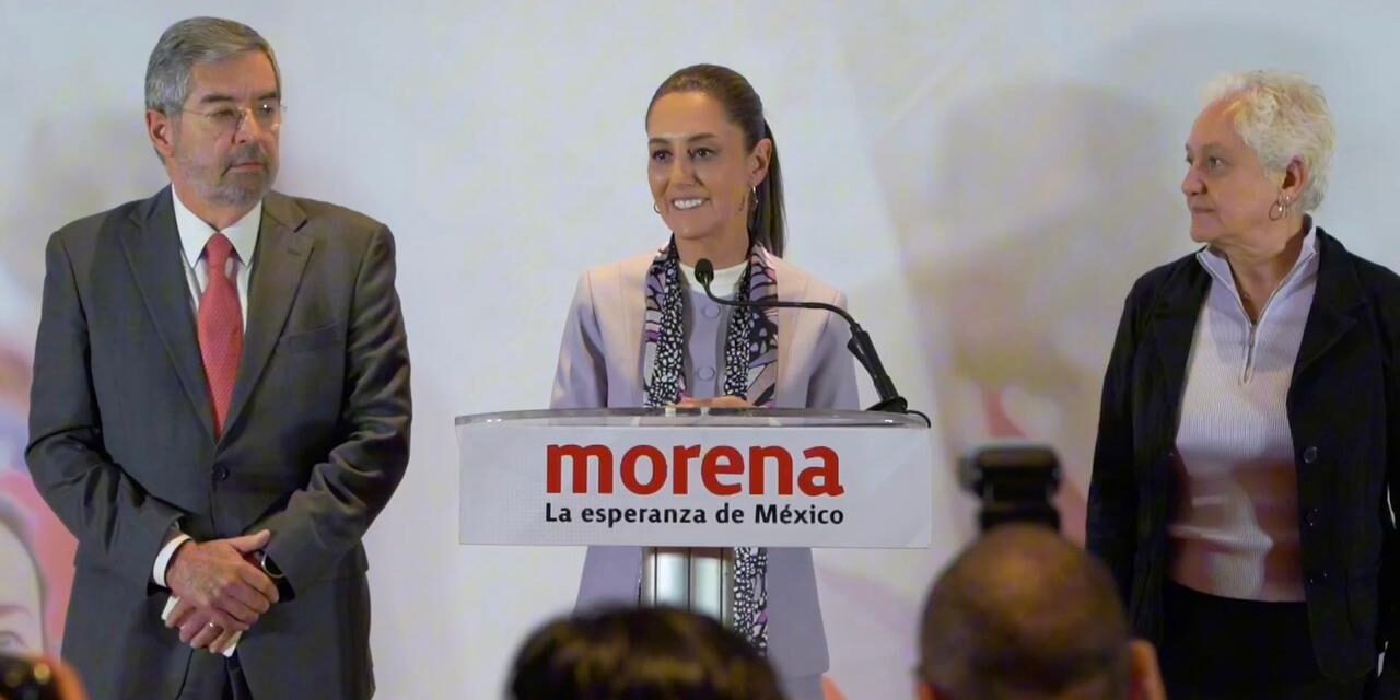 NOSOTROS HAREMOS UNA CAMPAÑA LLENA DE PROPUESTAS Y ALEGRE: CLAUDIA SHEINBAUM