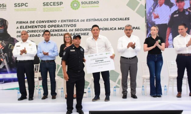 CON IMPULSO ESTATAL, SEGURIDAD PÚBLICA DE SOLEDAD INICIA TRANSFORMACIÓN