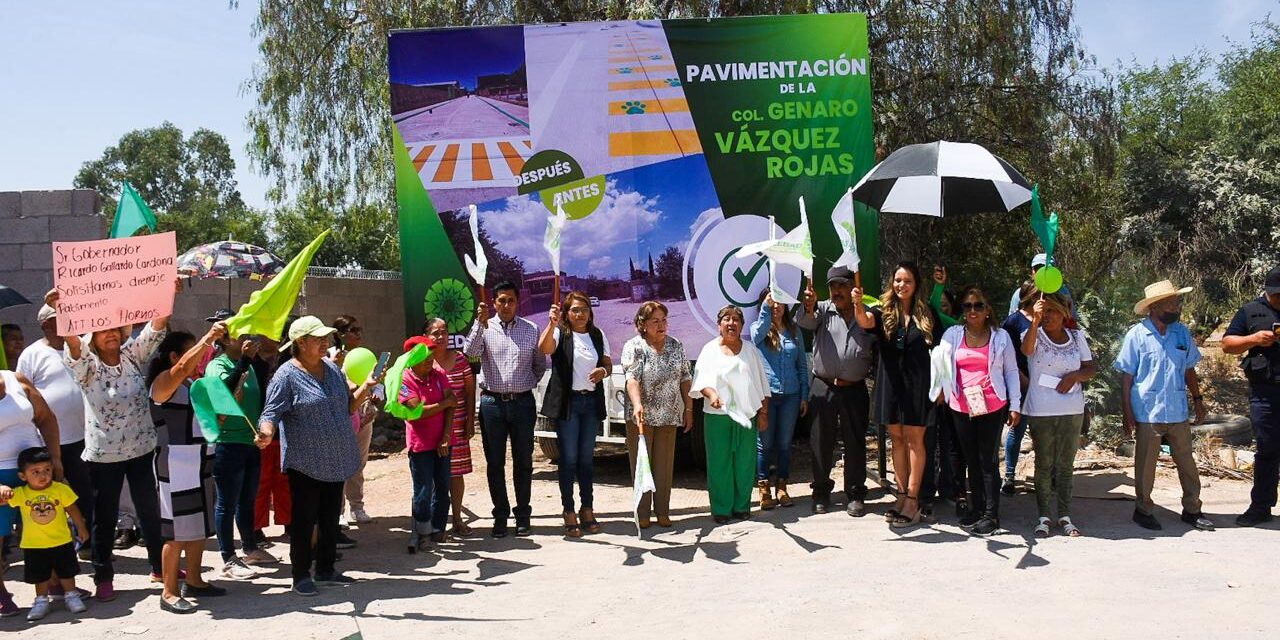 MUNICIPIO DE SOLEDAD INICIA PAVIMENTACIÓN Y TRANSFORMACIÓN DE CALLES EN COLONIA GENARO VÁZQUEZ
