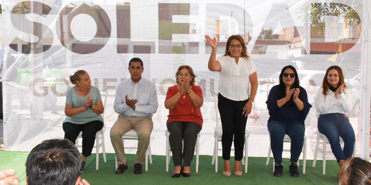MÁS PROGRESO CON INICIO DE PAVIMENTACIÓN DE CALLE EN SAN ANTONIO, EN SOLEDAD