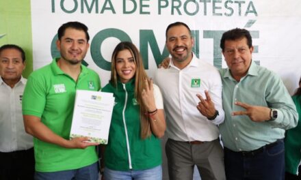 RODOLFO ISRAEL RODRÍGUEZ MARTÍNEZ ASUME LA TITULARIDAD DEL COMITÉ MUNICIPAL DEL PARTIDO VERDE EN SANTA MARÍA DEL RÍO